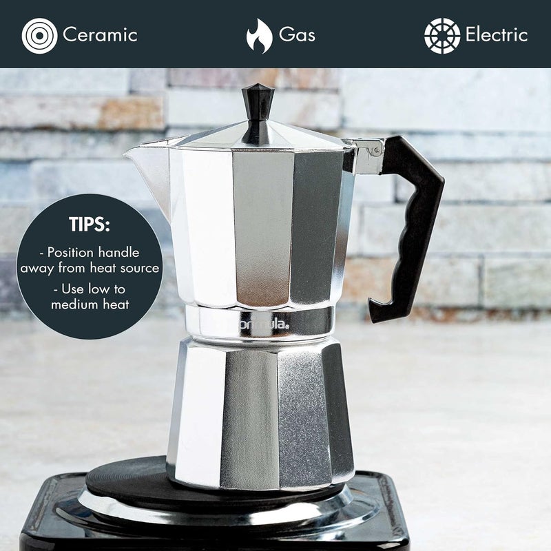 Primula Aluminum Espresso Maker - 9 Cup Capacity for Bold and Full Body Espresso - Image 5